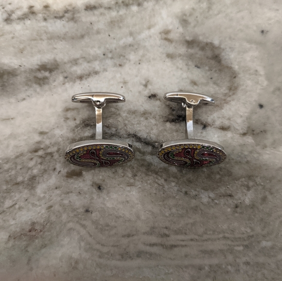 Reptilian Artistic Cufflinks - Picture 2 of 2